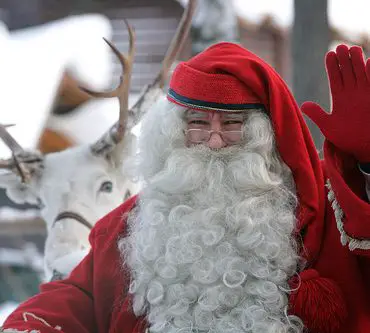 Voir le Père Noël en Laponie en famille