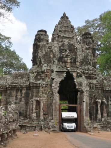 Camboge en camping-car et en famille