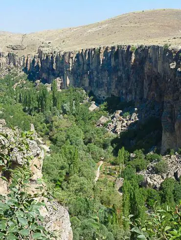 Vallée d'Hilara pour randonnée familiale en Cappadoce