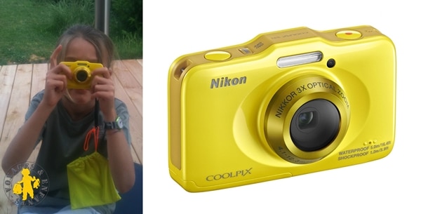 ShinePick Appareil Photo Étanche pour Enfants, Mini Caméra avec