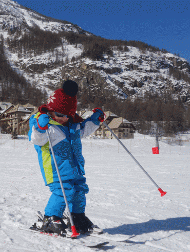 Le ski avec des enfants