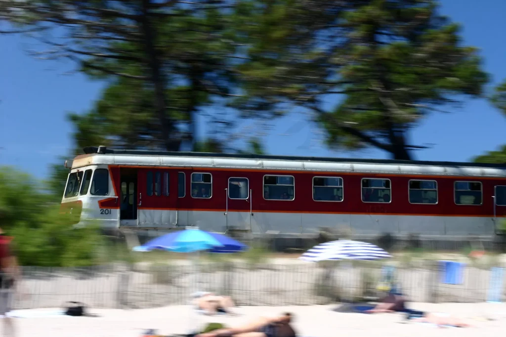 Train Balagne en famille Corse avec bébé