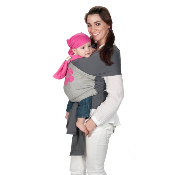 Porte-bébé sans attaches, écharpe élastique, facile à enfiler, porte-bébé  pour