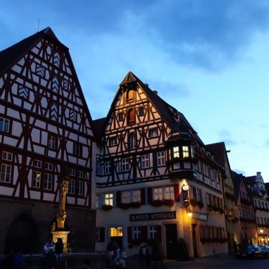 Les villages de la route romantique en Bavière