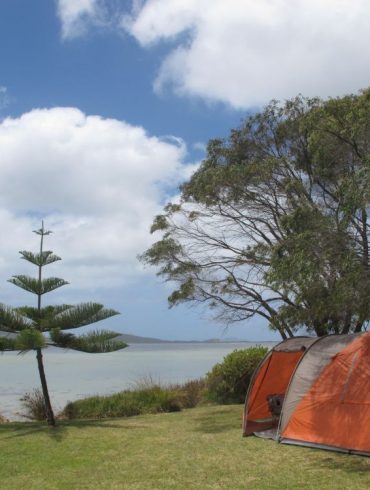 Camping dans l'ouest de l' Australie