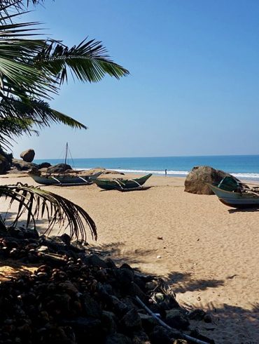 Les plages du Sri Lanka: lieu préféré des enfants