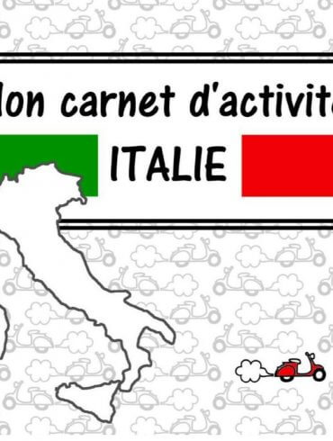 Italie Carnet activité enfant