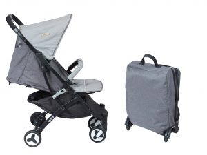 Poussette pour bébé, système de voyage 3 en 1, poussette de voyage ultra  compacte et légère avec siège auto pour bébé, poussette pliable et portable  (v9 gris foncé) : : Bébé et Puériculture