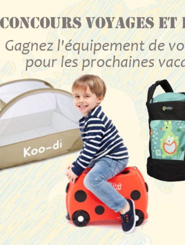 Kit de voyage pour enfant - concours terminé