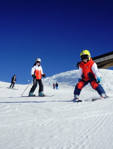 Station familiale ski enfant