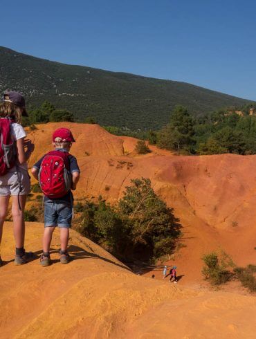 Week-end dans le Lubéron en famille