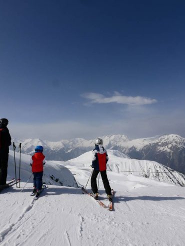 Week-end à Oz en Oisans pour du ski de printemps