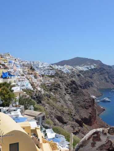 1 semaine à Santorin en famille