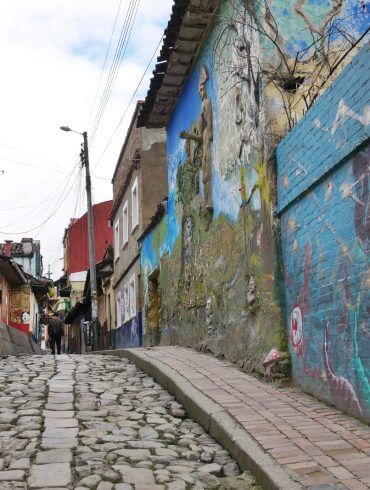 Rue de Bogoto - Candelaria en famille