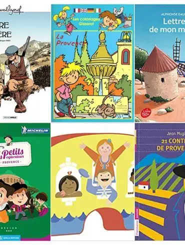 Livre enfant Provence guide