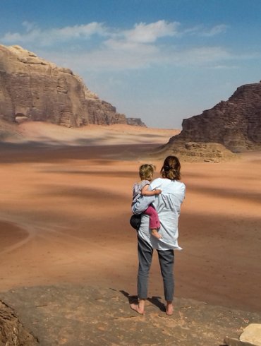 Jordanie en famille randonnée