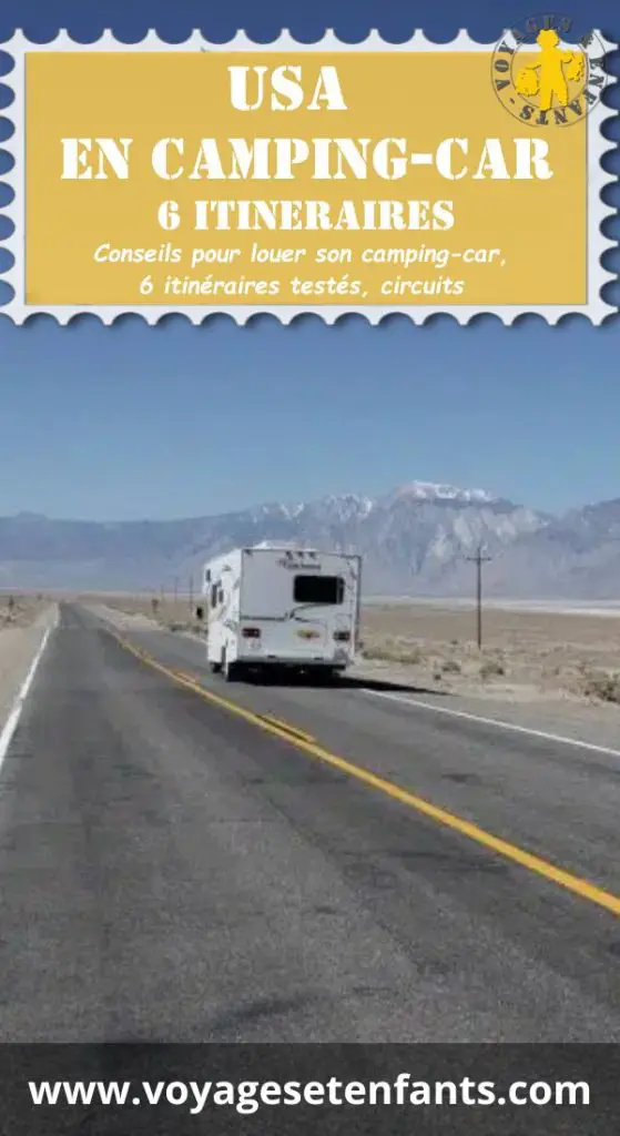 Itineraires USA en camping-car