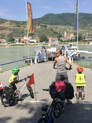 voyage Danube à vélo en famille