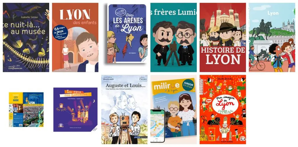 Notre sélection de livres enfant Lyon