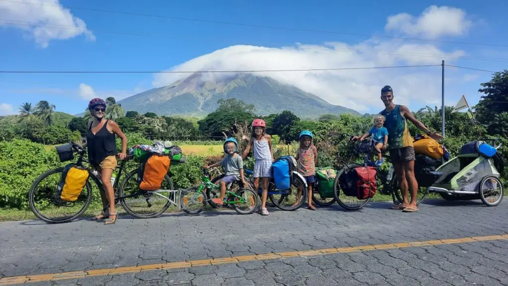 Traversée Amérique Nord Centrale vélo avec enfants