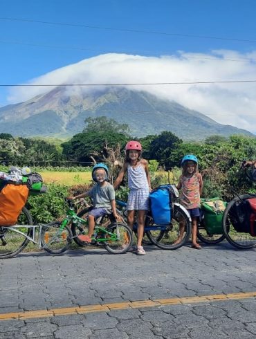 Traversée Amériques à vélo en famille