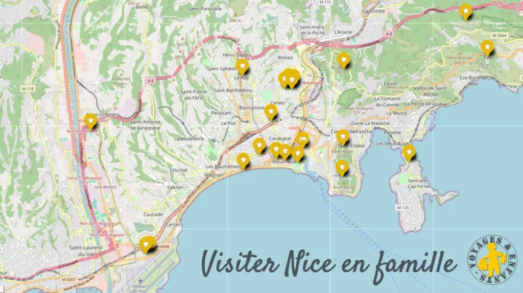 Visite familiale Nice entre nature culture