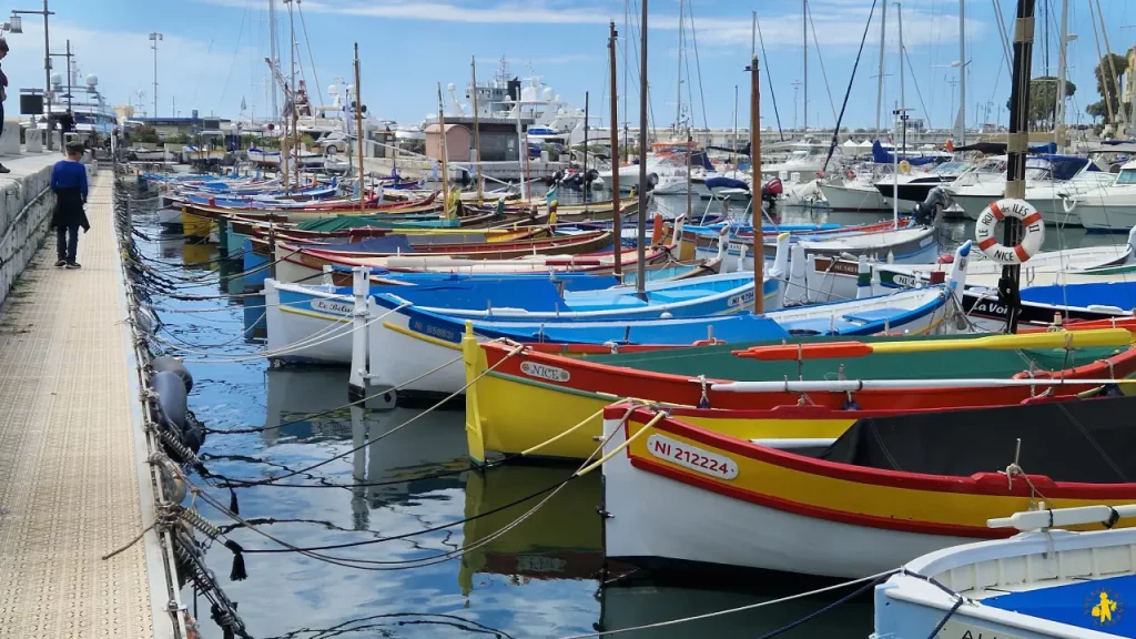 Visiter Nice Port Lypia Nice en famille coups de ❤️ visites logement sorties