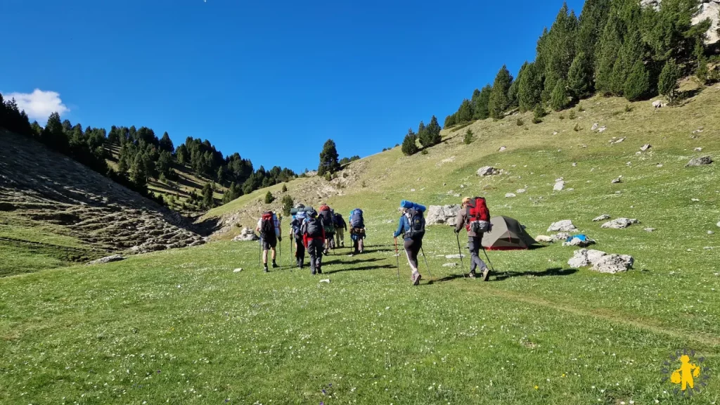 3 jours rando itinérante familiale Hauts Plateaux du Vercors