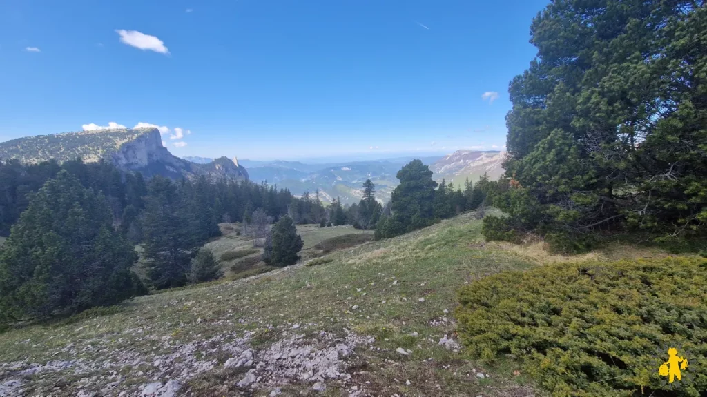 3 jours rando itinérante familiale Hauts Plateaux du Vercors