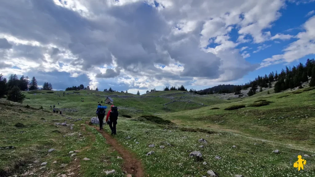 3 jours rando itinérante familiale Hauts Plateaux du Vercors