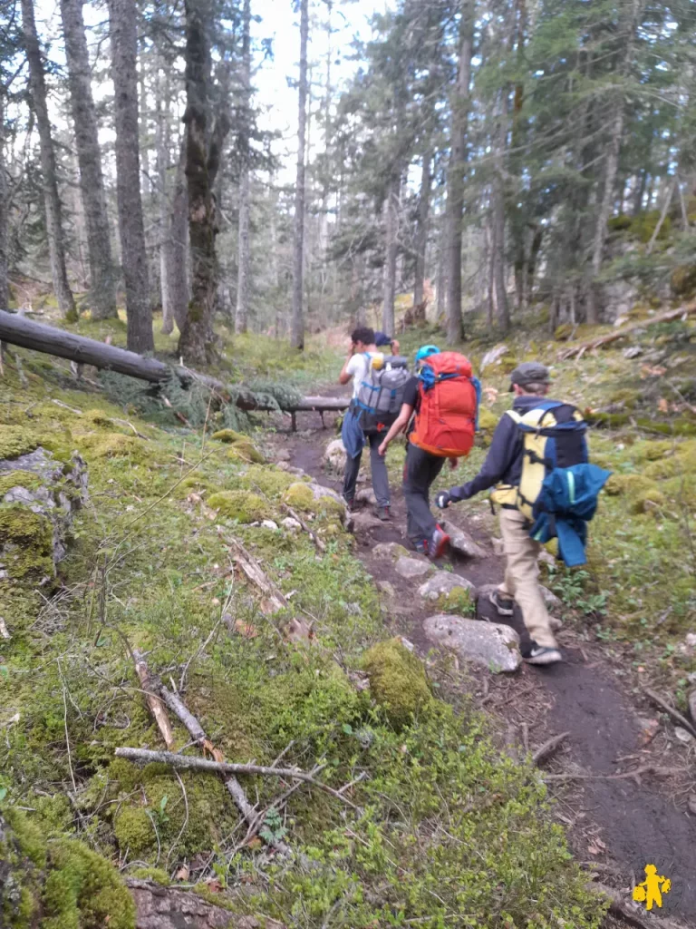 3 jours rando itinérante familiale Hauts Plateaux du Vercors