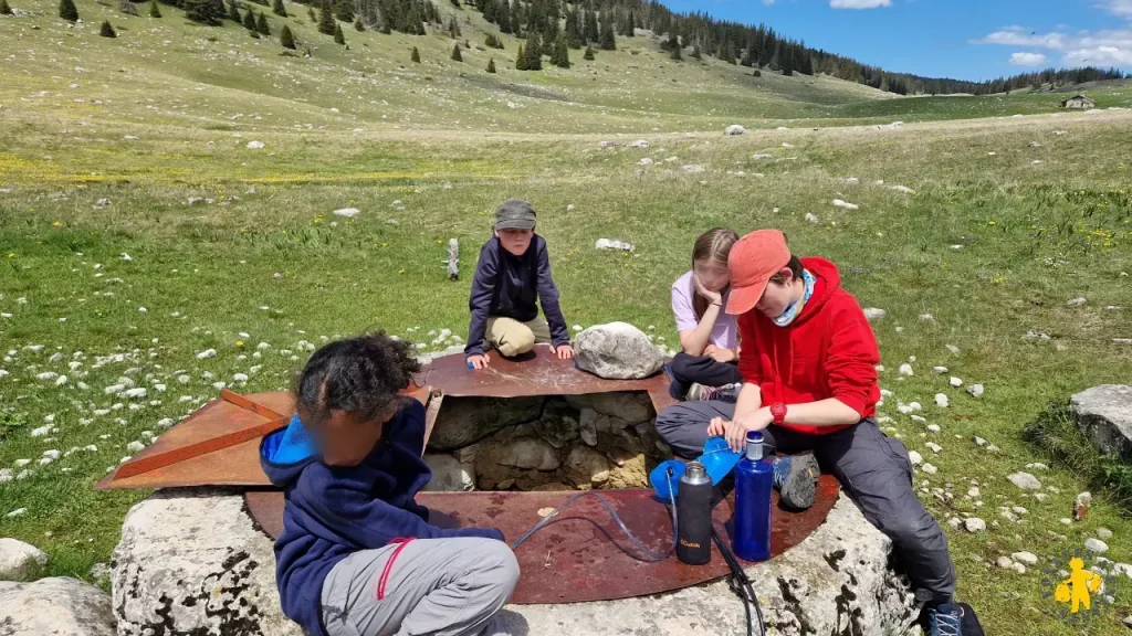 3 jours rando itinérante familiale Hauts Plateaux du Vercors