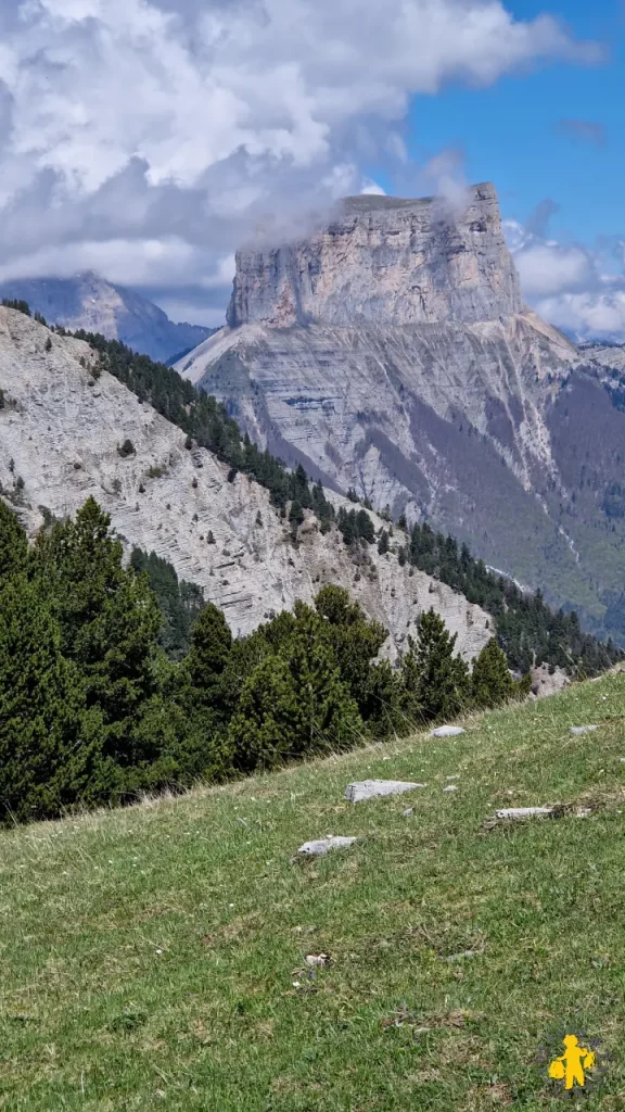 Randonnée itinérante Hauts plateaux du Vercors Corrençon 3 jours rando itinérante familiale Hauts Plateaux du Vercors