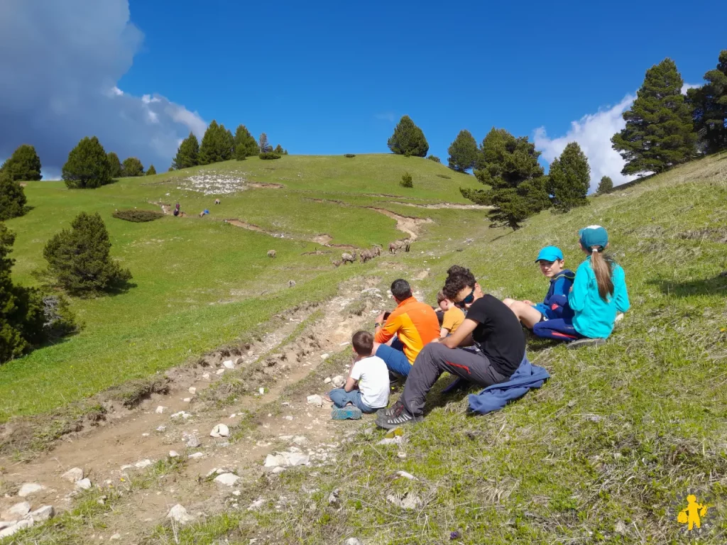 3 jours rando itinérante familiale Hauts Plateaux du Vercors