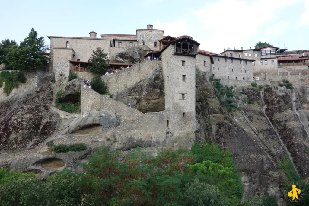 Visite Meteores en famille