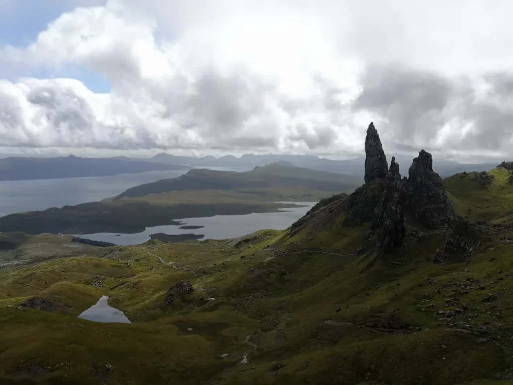 Aller en Ecosse en train et visite en camping-car