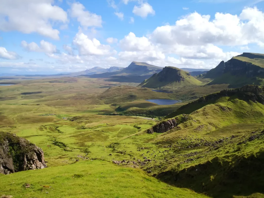 Aller en Ecosse en train et visite en camping-car