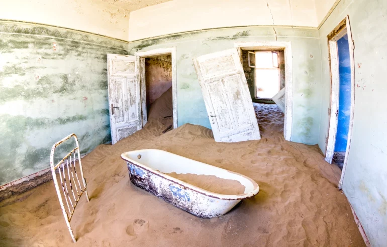 Namibie en famille Kolmanskop