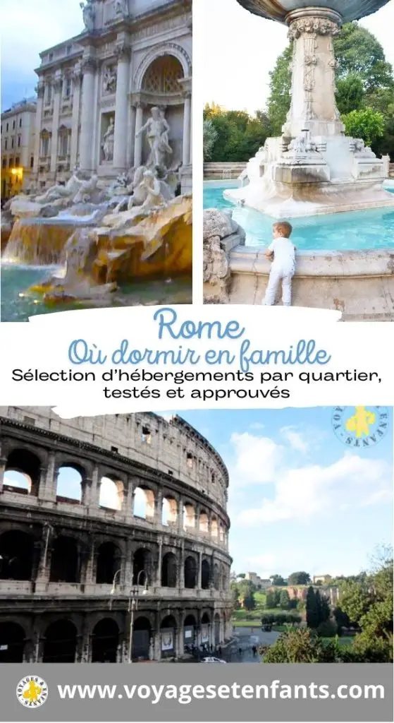 Se loger à Rome en famille